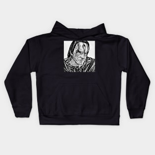 The Prefect - Ink and Charcoal Kids Hoodie